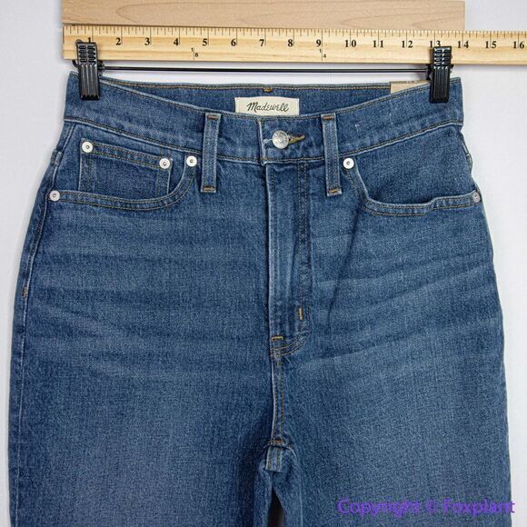 NEW Madewell Perfect Vintage Straight Jean in Mayfield Wash, NG251, 26 - Picture 4 of 16